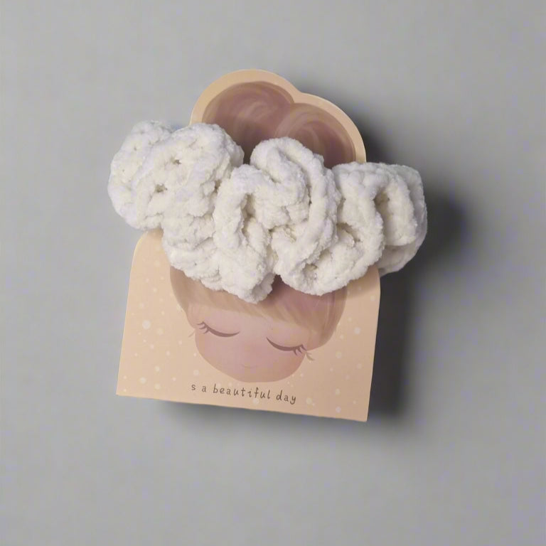 Velvet scrunchies