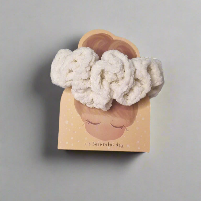 Velvet scrunchies