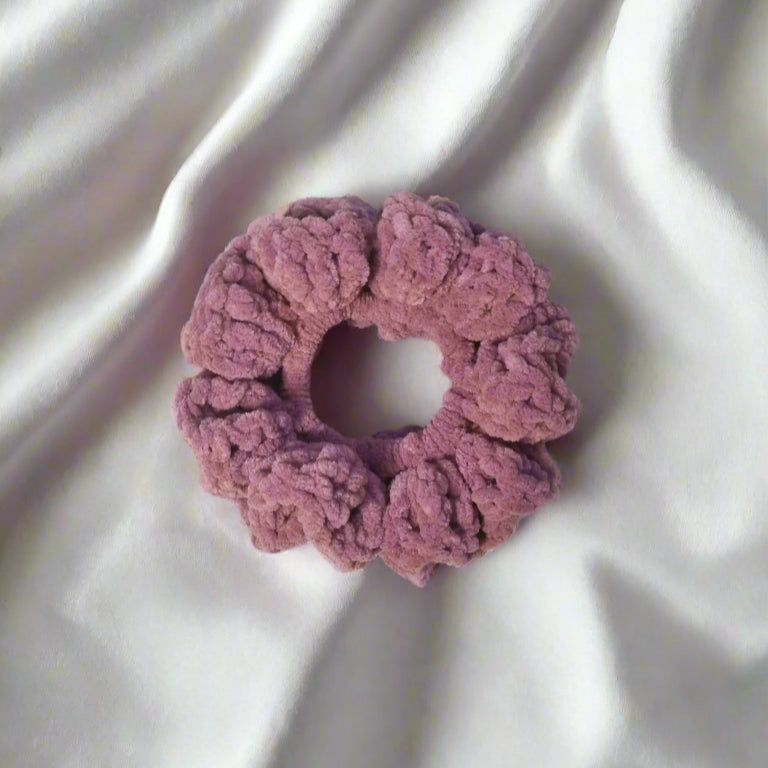 Velvet scrunchies