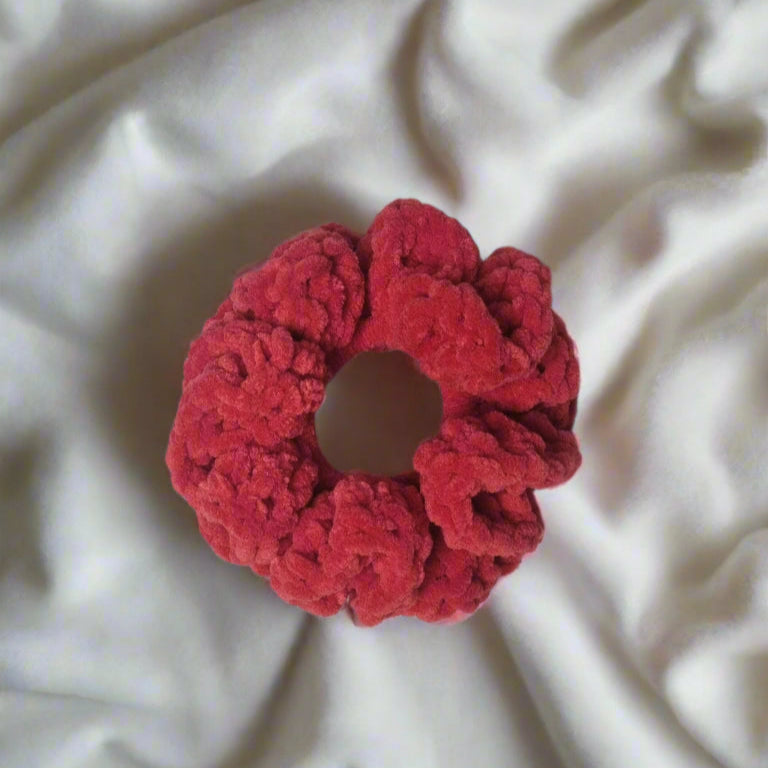 Velvet scrunchies
