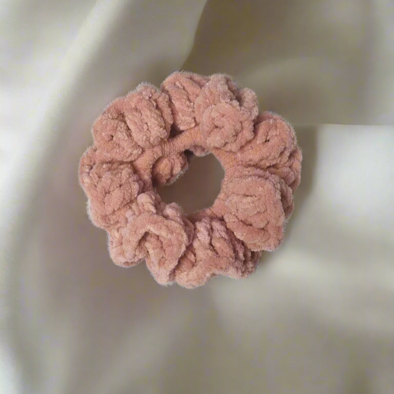 Velvet scrunchies