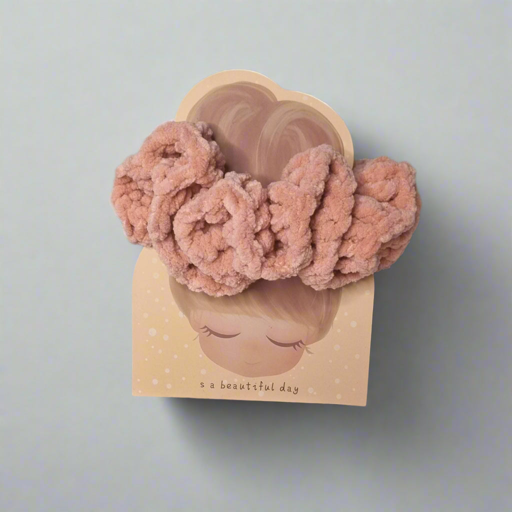 Velvet scrunchies