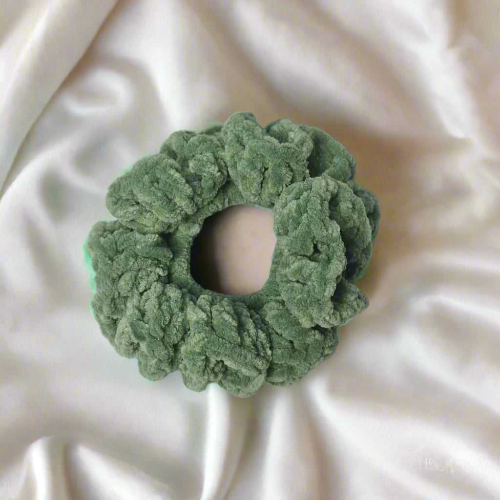 Velvet scrunchies
